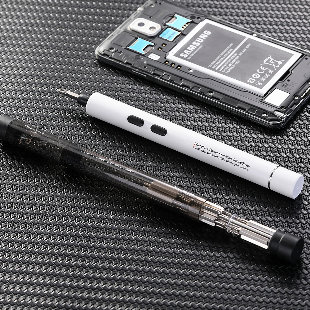 Электрическая отвертка портативная беспроводная Магнитная Набор насадок для