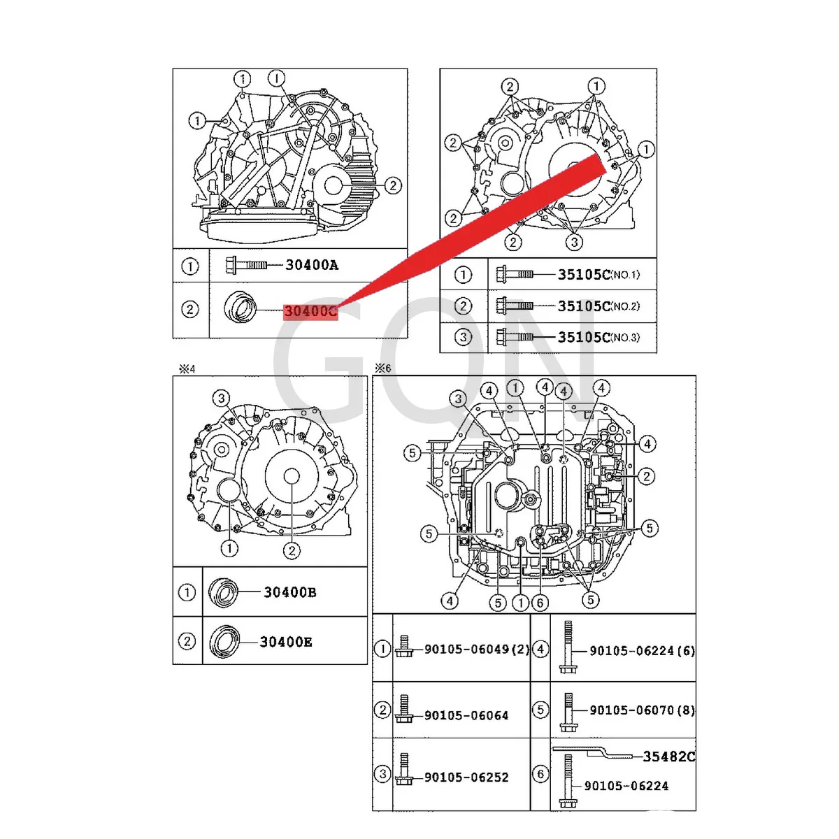 

T-type oil seal (for CVT) 2007-Toy ota COR OLL AWI SHA VEN SIS MAR KXZ IO front drive shaft left side oil seal