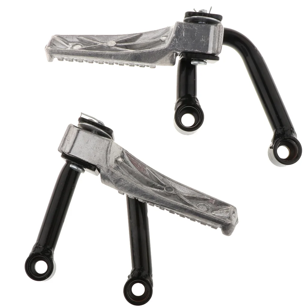 Rear Foot Pegs Footpeg Footrest Pedal & Mount for Harley Sportster Iron XL 883 1200