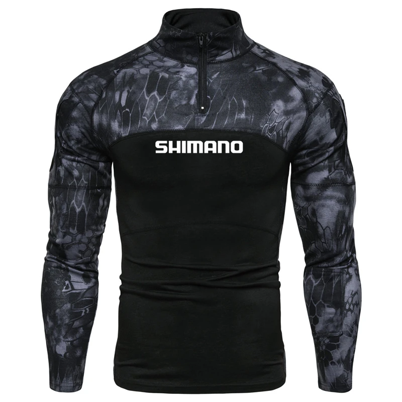 

SHIMANO Men's Spring Autumn Winter Fishing Clothing Outdoor Camouflage Fishing Suits Windproof High Quality Mountaineering Suits