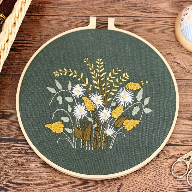 3 предмета в комплекте вышивка стартовый набор с милым рисунком кота Набор для