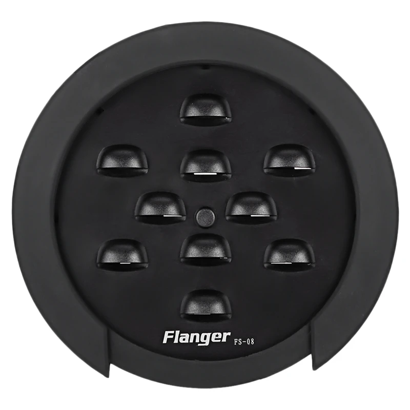 Flanger 100 мм ABS резиновый чехол для звука гитары Регулируемый Чехол акустической