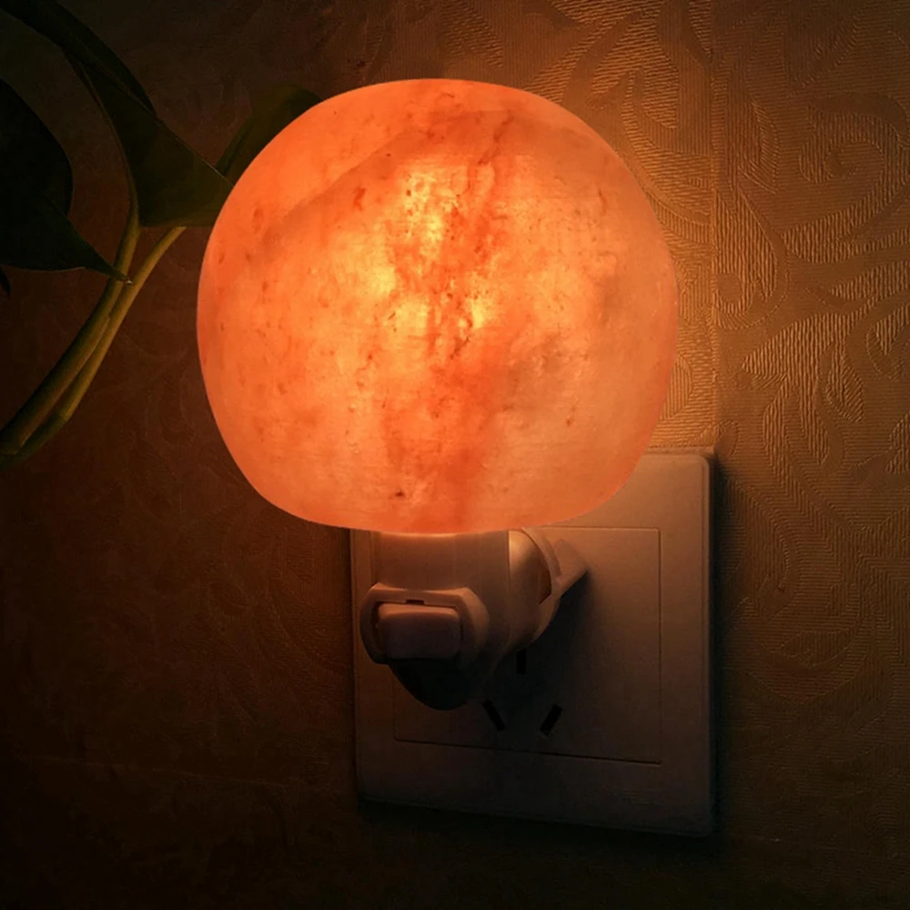 Соляная Лампа для очистки воздуха 10 Вт Гималайская соляная лампа Хрустальная