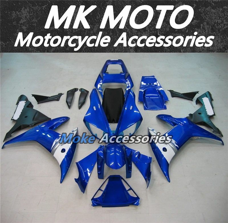 

Motorcycle Fairings Kit Fit For Yzf R1 2002-2003 Bodywork Set High Quality Abs Injection Blue Black