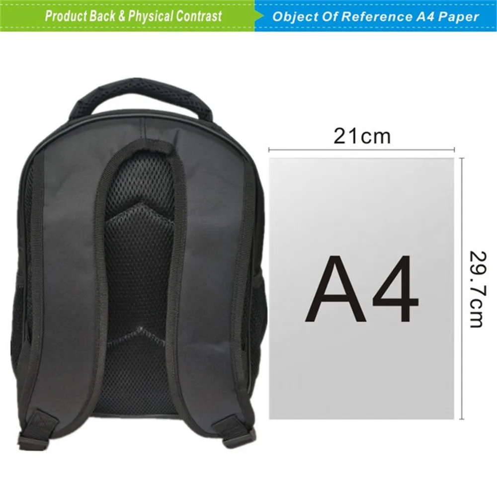 School Backpack Anime Danganronpa Backpacks Teenagers School Bag Bear Pattern Student Book Bag Boy Travel Ba Mochila