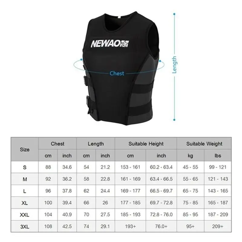 

Fishing Vest Water Sports Life Jacket Life JacketBuoyancy Vest Motorboat Surfing Crash Suit