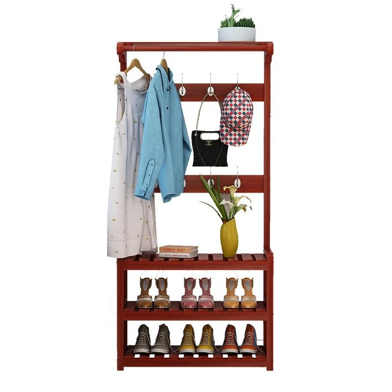 Винтажная деревянная вешалка для одежды подставка одежды| |