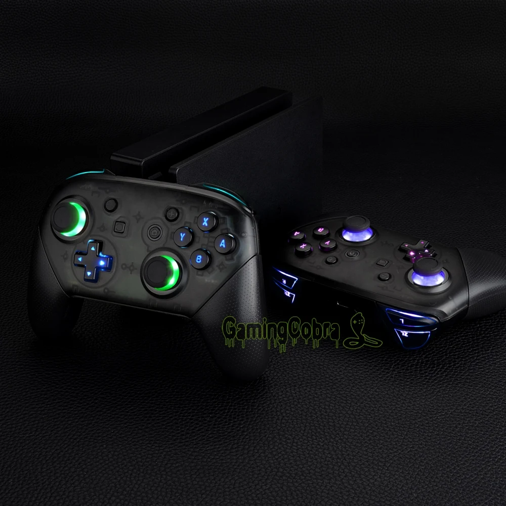 Многоцветные светящиеся джойстики с экстремальным эффектом D-pad ABXY ZR ZL L R