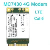 mc7430 lte 4g module fdd lte tdd lte cat6 hspa gnss wwan card mini pci e usb 3 0 mbim interface 4g card modem