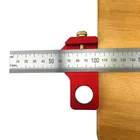 Линейка углового красителя, позиционирующий блок, деревообрабатывающая линия, краскомер для столярных работ, сделай сам, профессиональные измерения, инструменты из алюминиевого сплава