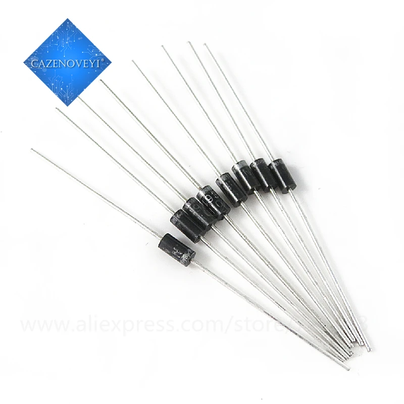 50PCS 1N5817 1N5819 1N5399 1N4937 1N4004 Schottky Rectifier Diode 1N4001 1N4007 UF4007 HER107 FR207 FR157 FR107 RL207 DO-41
