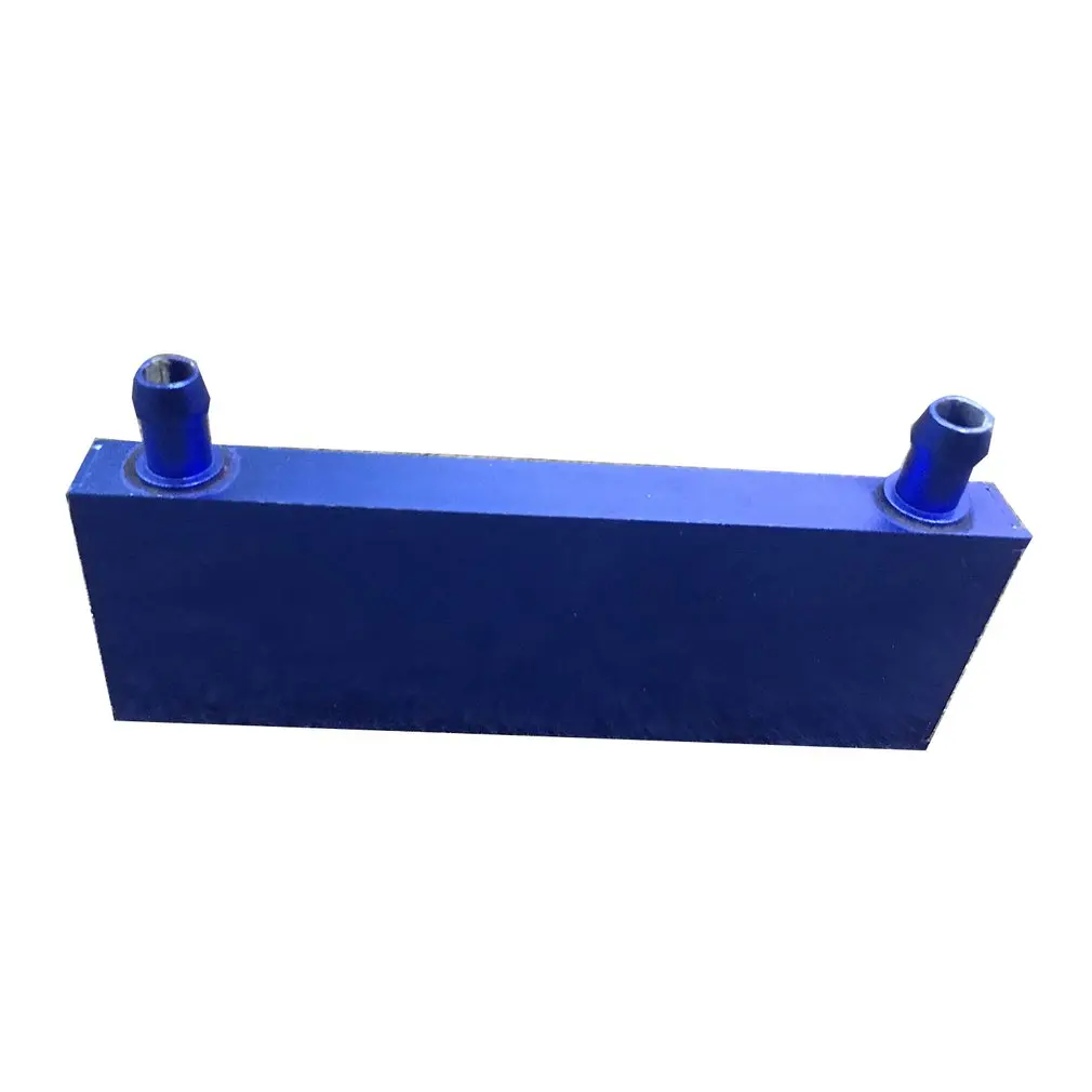 Алюминиевый водный блок для охлаждения процессора охладитель жидкости