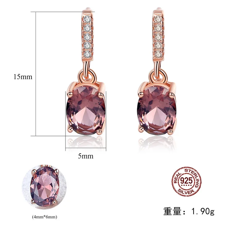 Женские Висячие серьги из серебра 925 пробы роскошный свадебный подарок с