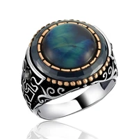 rings for men new style ancient style agate ring for men in europe and america