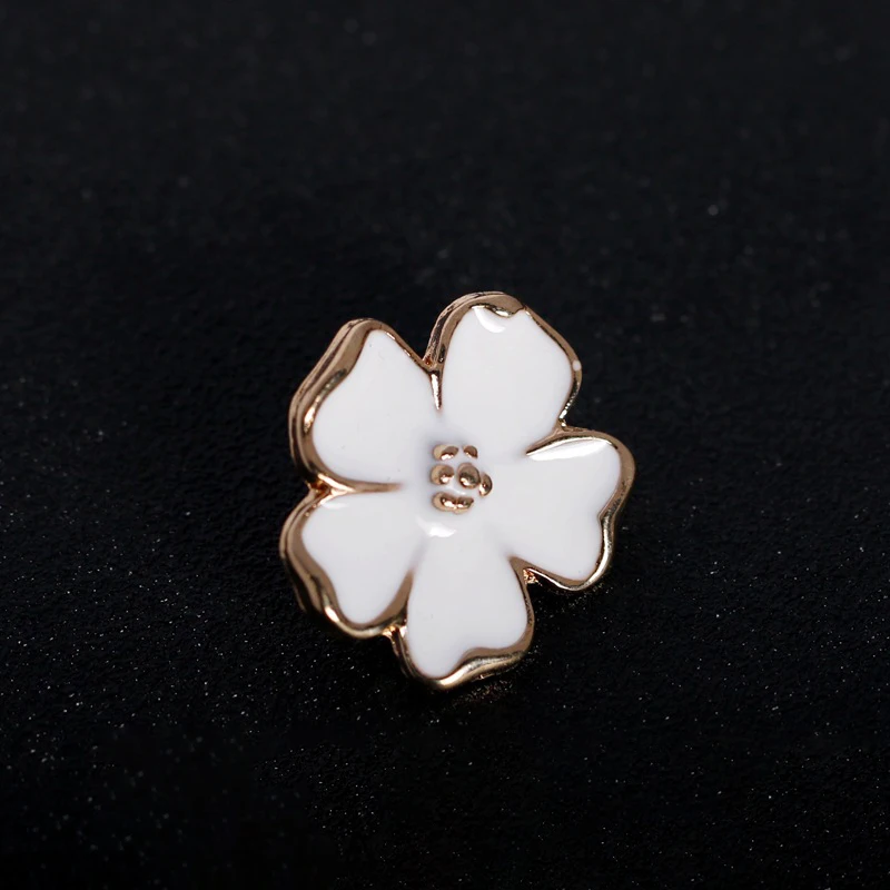 Булавка для воротника в виде цветка сакуры дизайнерская булавка женщин и мужчин