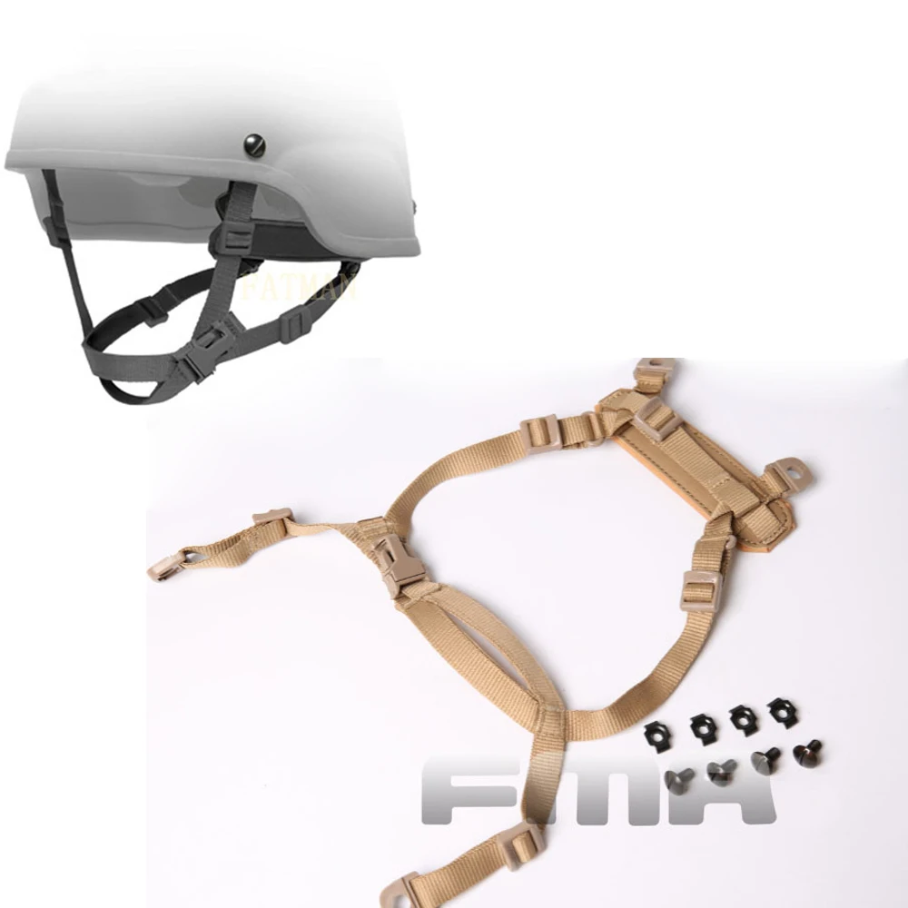 Новое поступление FMA мАч шлем удержания Системы H Затылок Регулируемый подвесной