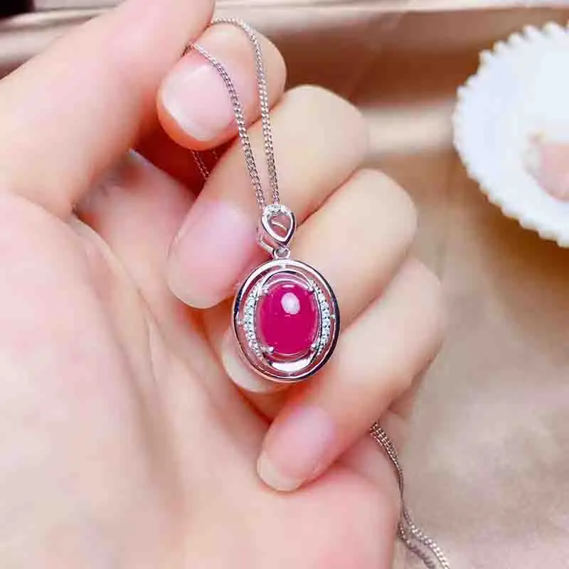 Ювелирные Изделия Из Натурального Розового рубина аксессуары и кольцо ювелирные