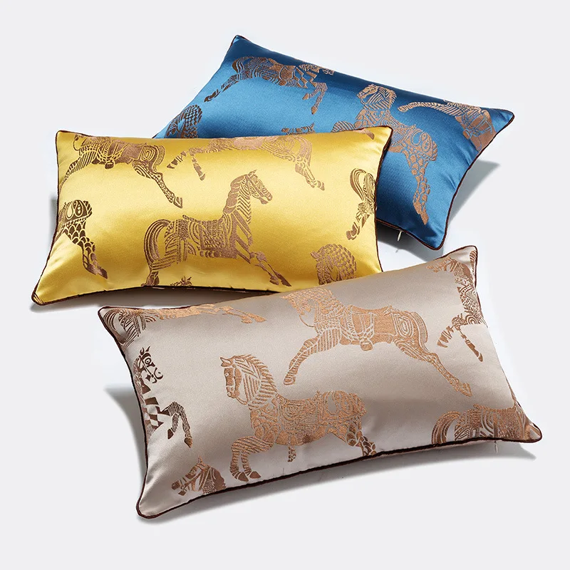 Треугольники сатиновый подушка чехол полиэстер Декоративная Подушка Чехол