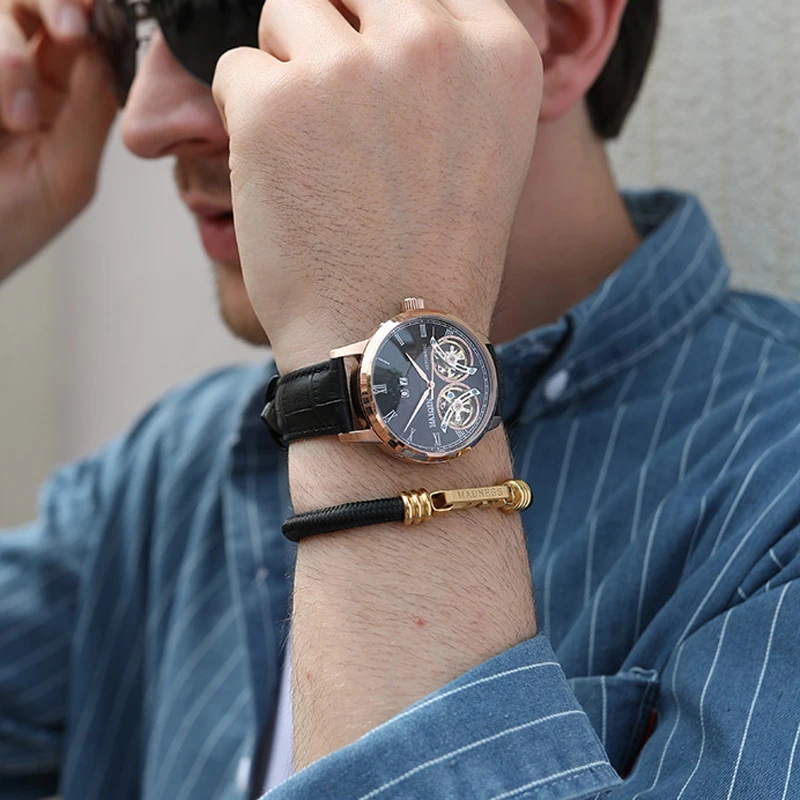 Часы мужские автоматические механические в стиле милитари | Наручные часы