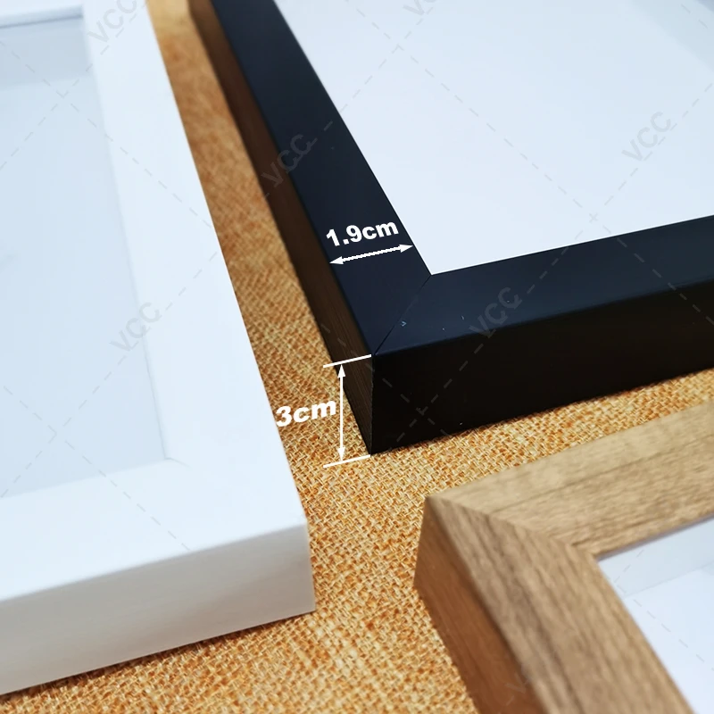 Скандинавская фоторамка сделай сам с изображением образцов внутренняя глубина 2