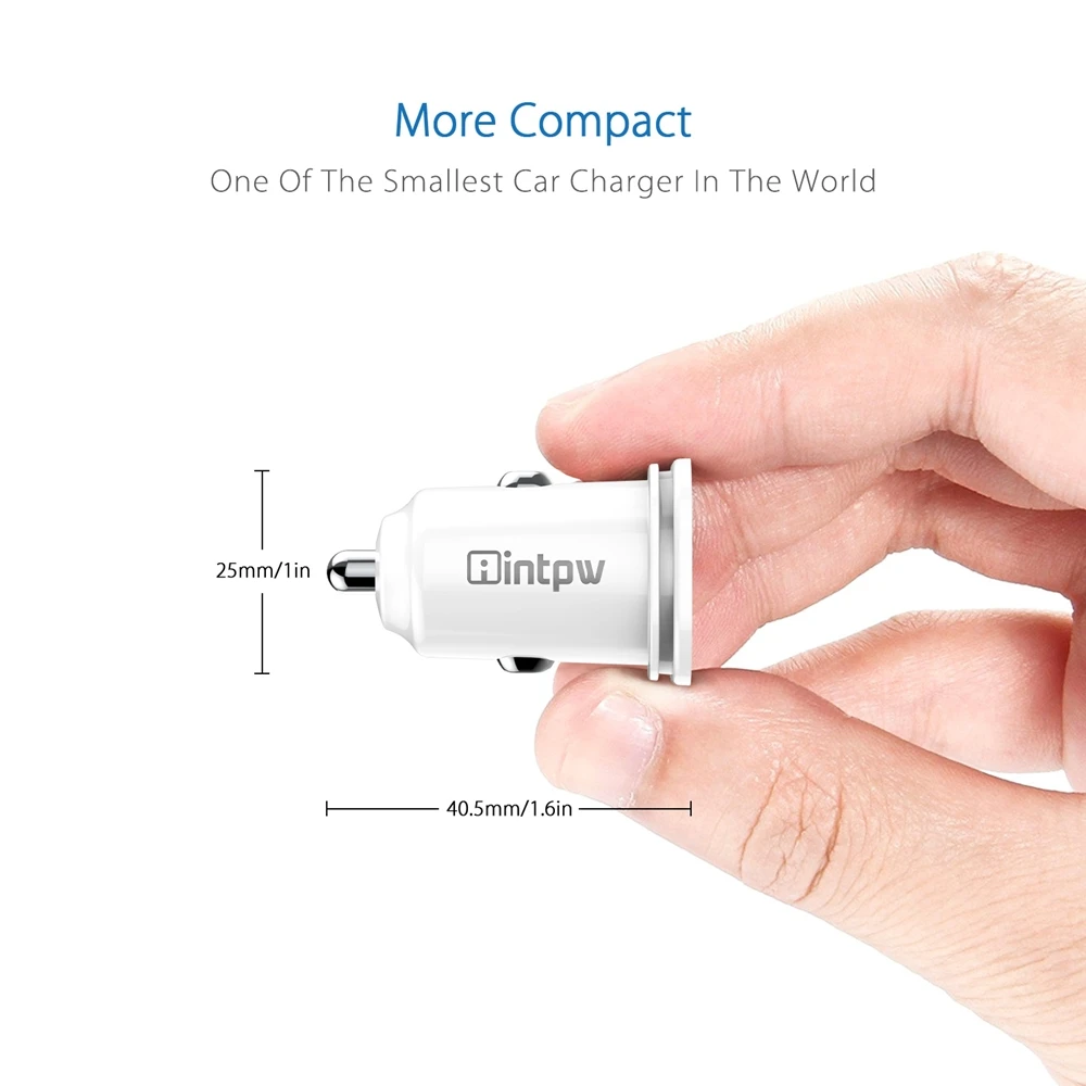 

Car Quick Charger 5V 2A 20W Dual USB Fast Car Charger Universal Mobile Phone Adapter Smartphone Tablet Fast Charging 3.0 In Car