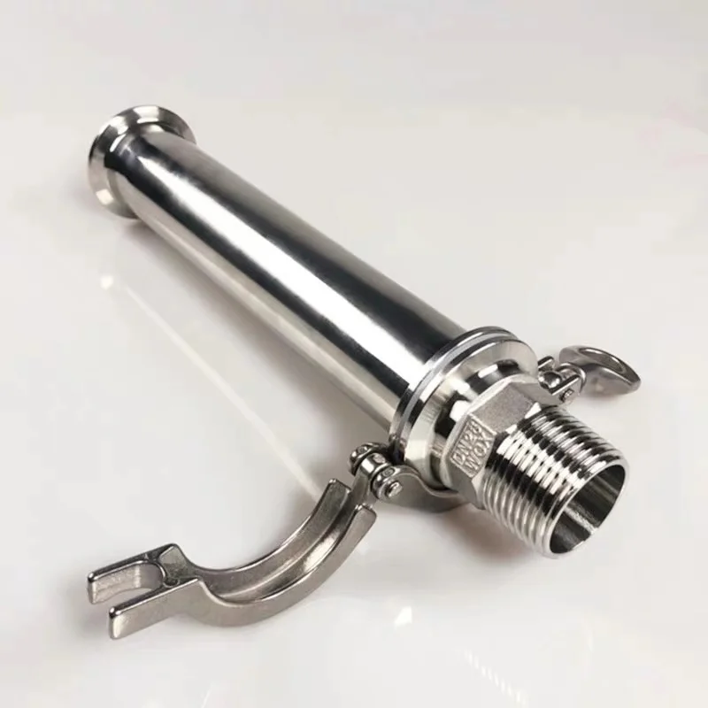Гигиенические три зажима из нержавеющей стали SS304 хомут с одним штифтом 91 мм