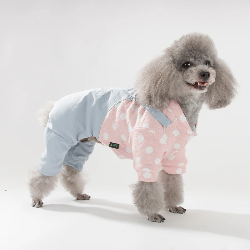Hipidog Four-Leg Cotton Pet Coat Snow Winter Dog Clothes Small Jumpsuit Parka Puppy |