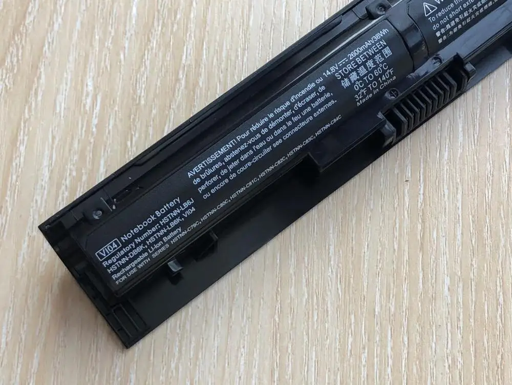 VI04 756743 001 аккумулятор большой емкости Батарея для струйного принтера HP Pavilion 15 P084no