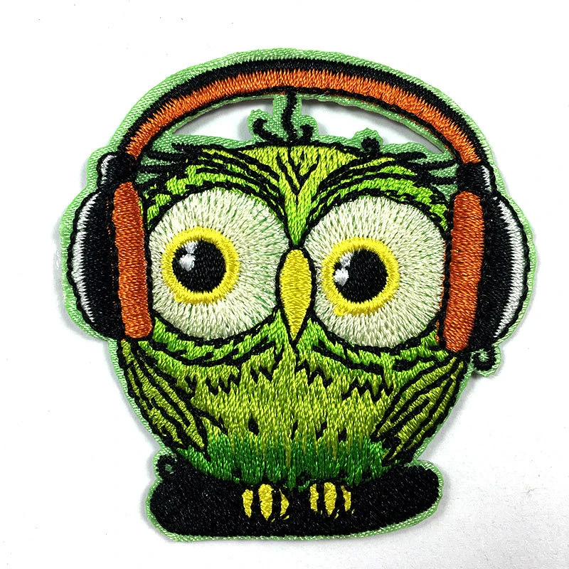 Наушники для прослушивания музыки милая забавная сова ночная рубашка вышитая