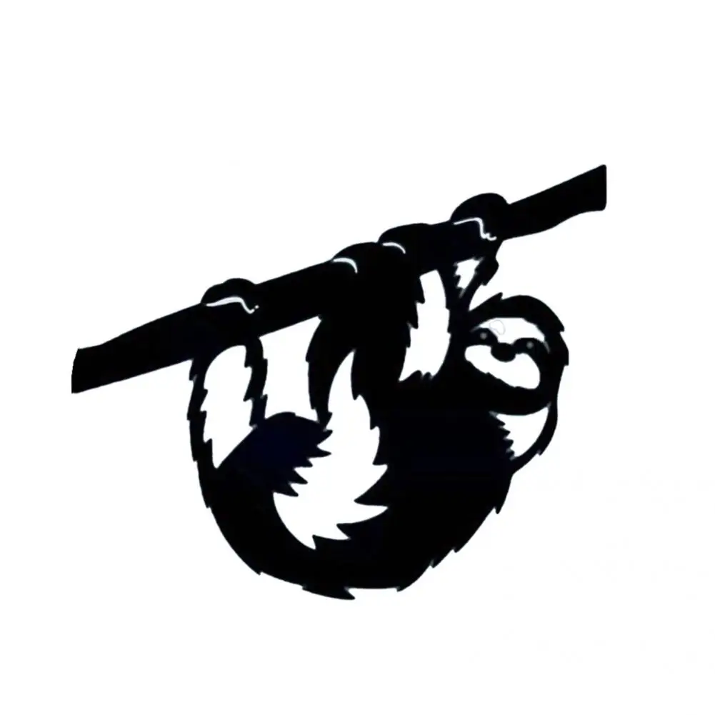 

Easy Installation Fashion Metal Climbing Sloth Art Stake Ornament Iron Garden Stake Realistic for Outdoor