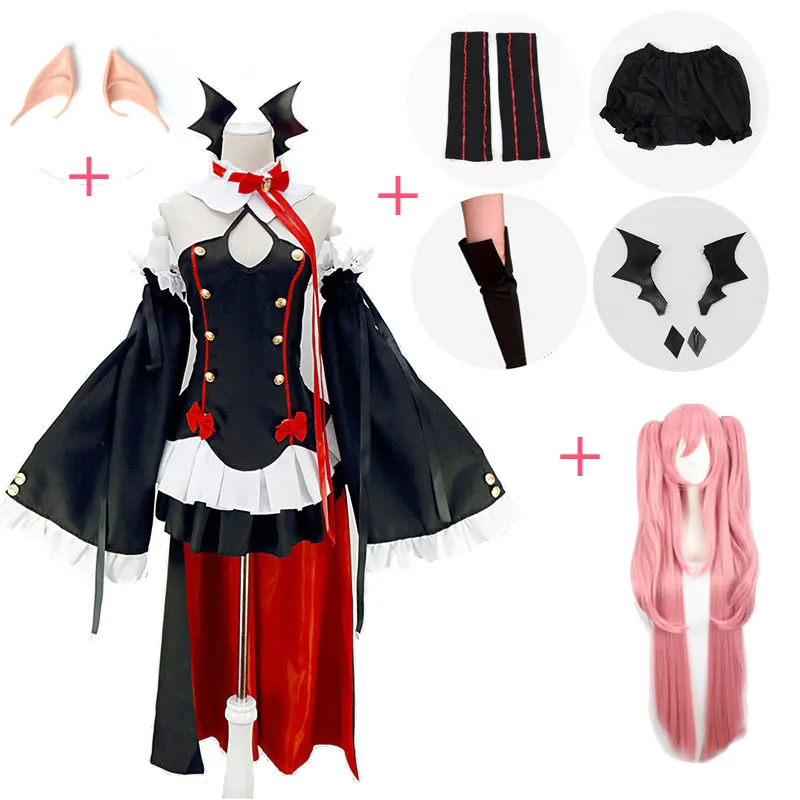 Женский костюм для косплея Ангелы на Хэллоуин полный комплект аксессуаров парик