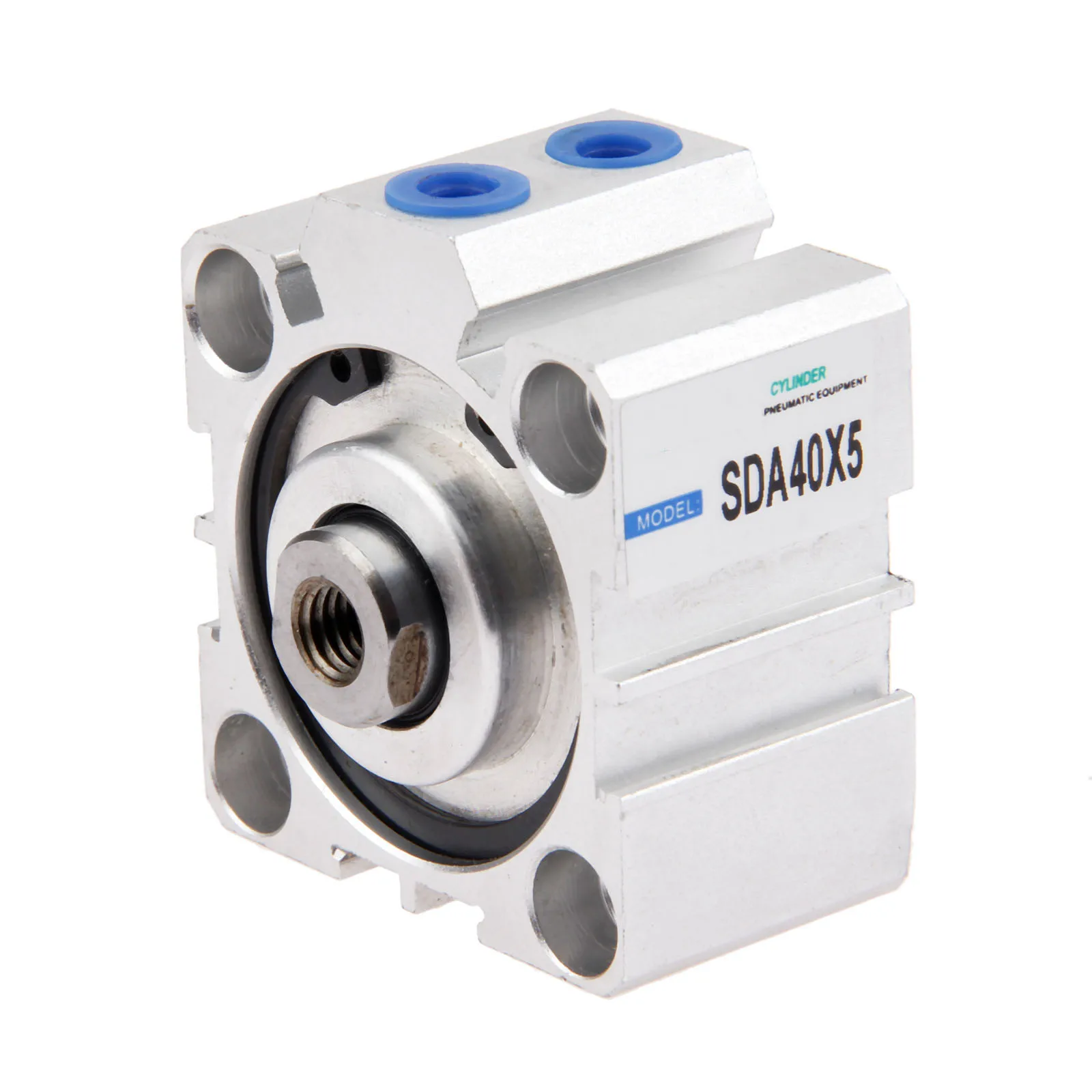 

1Pc SDA40*5mm Pneumatic Cylinder 40mm Bore 5mm Stroke Aluminum Alloy Double Acting Pneumatic Air Cylinder Mechanical Hardware