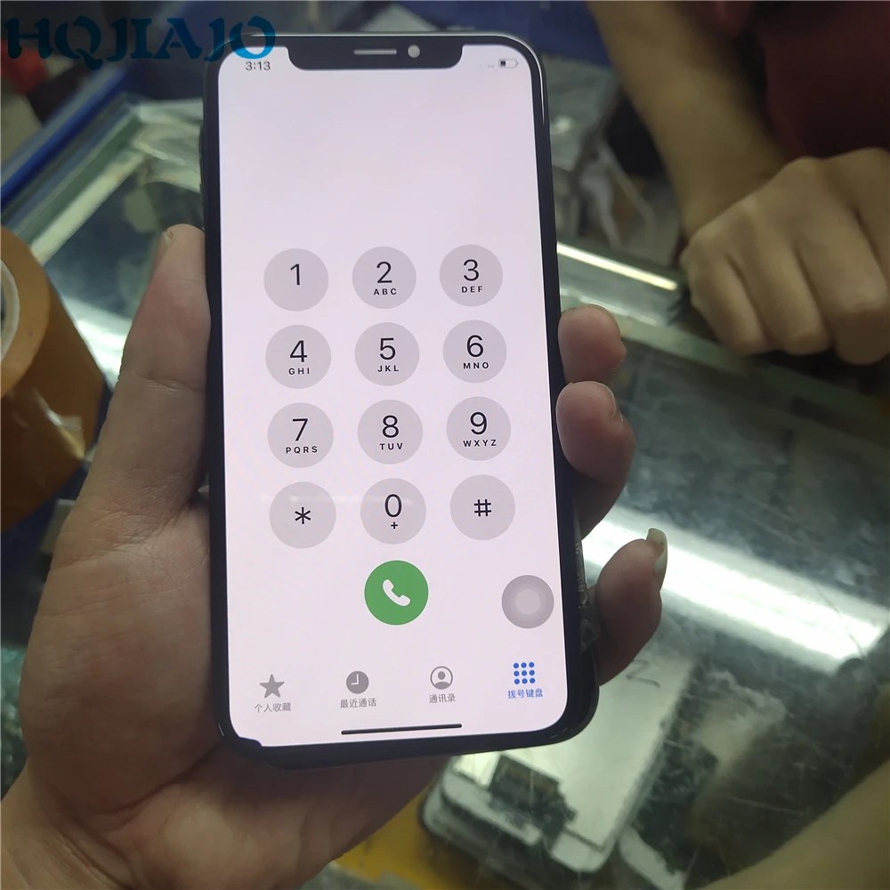 100% Оригинальный ЖК дисплей Dead pixel для Apple iphone X XS сенсорный экран дигитайзер в