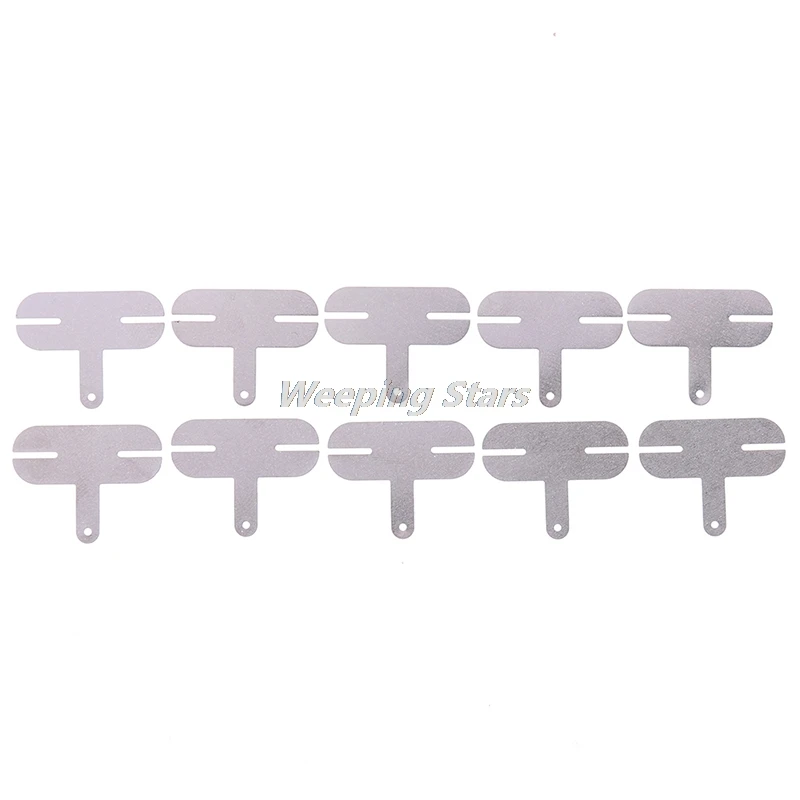 

10 шт./пакет 18650 Мощность 25*10*0,2 (мм) T Тип литий Батарея Никель лист Никель покрытием Сталь лист машина для точечной сварки Никель пленка