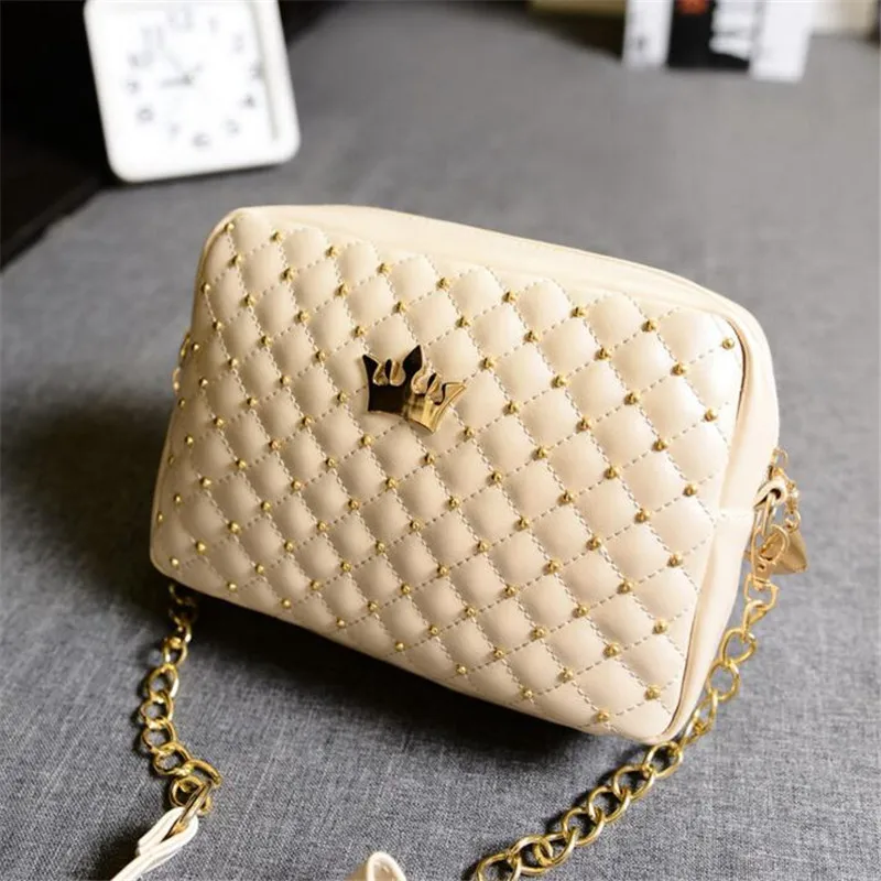 2019 брендовые дизайнерские мягкие сумки с заклепками для лица женская сумка через