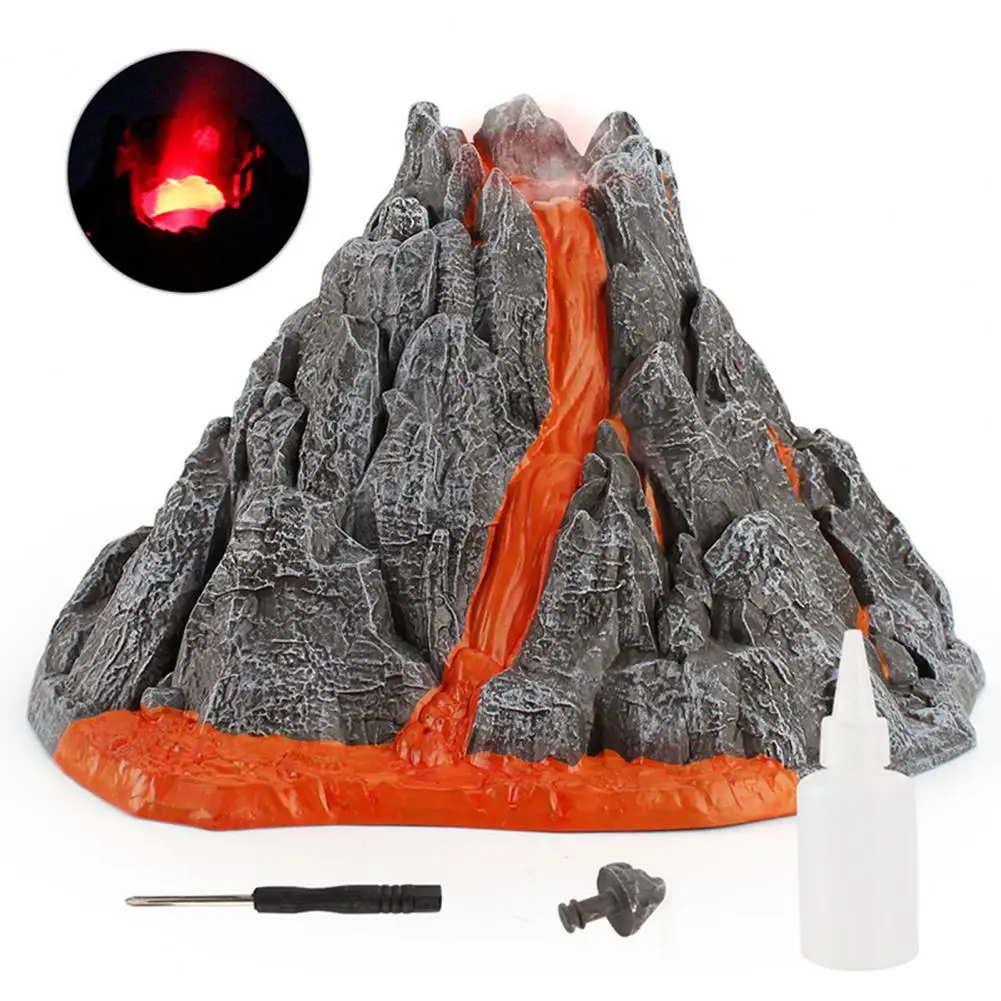 

Imitation Volcanic Model Funny Interactive Dinosaur World Sprays Volcanic Model Toy for Children