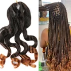 Saisity Спиральные Кудри из искусственных волос YaKi волосы пряди свободная волна, заплетённые волосы, плетение, косички, чёрный т пурпурный т мятный блондинка Высокая температура волокна волнистые HairExtension