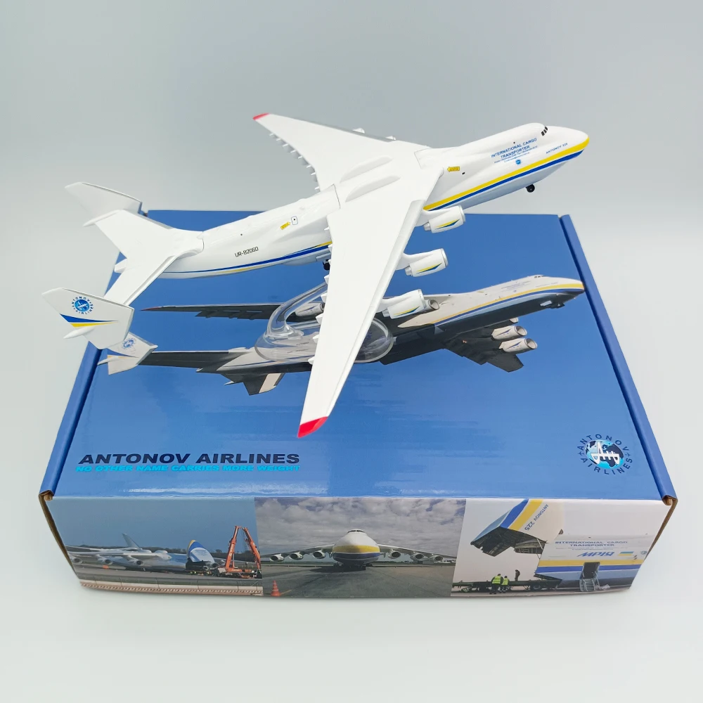 Antonov Ukraine An-225 1/400 Scale Aircraft Model StrategicTransport ABS Plastic Plane |