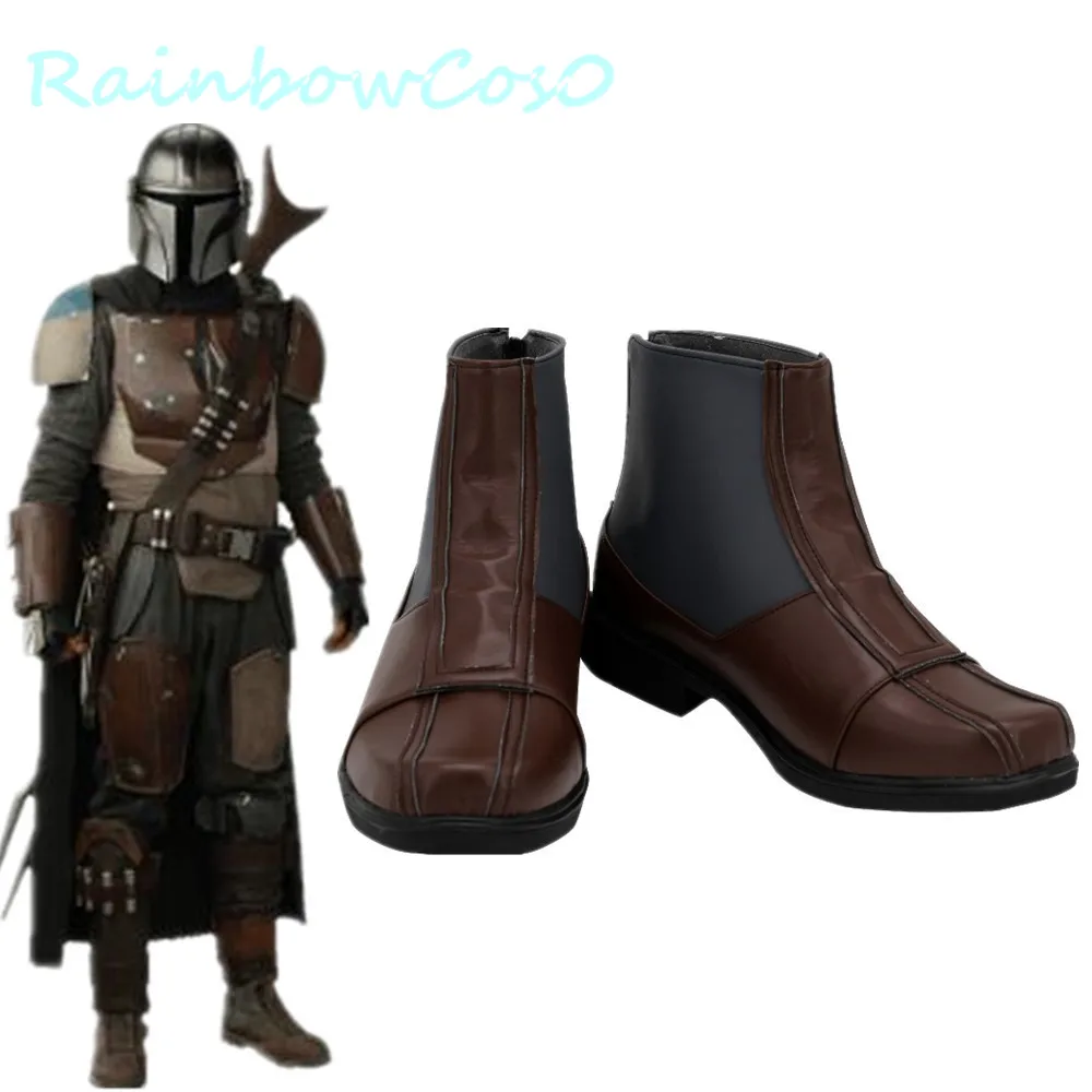 Сапоги для косплея мандалор RainbowCos0 Рождественская игра аниме Хэллоуин|Туфли| |