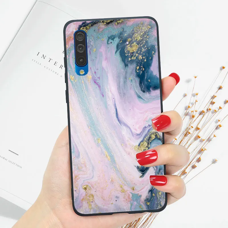 OO27 Чехол для samsung A50 A10 A20 A20e A30 A40 A70 чехол силиконовый мягкий чехол Яркий глянцевый чехол - Цвет: OO27