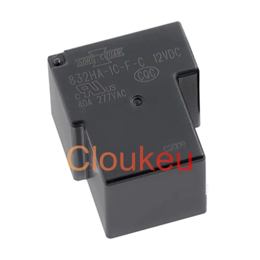 Реле 832HA-1C-F-C-12VDC 24VDC 40A 5pin | Обустройство дома