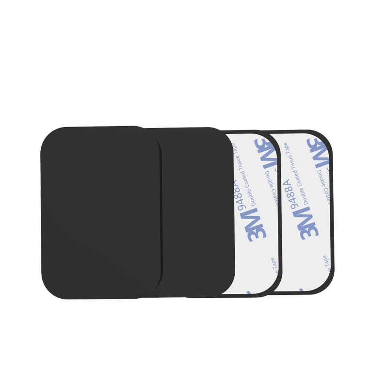 4PCS Rectangle Fimilef 8 шт./5 шт./лот металлический пластинчатый диск для магнита Автомобильный держатель для телефона Железный клейкий лист для магнитного мобильного телефона держатель Автомобильный стенд - Цвет: 4PCS Rectangle