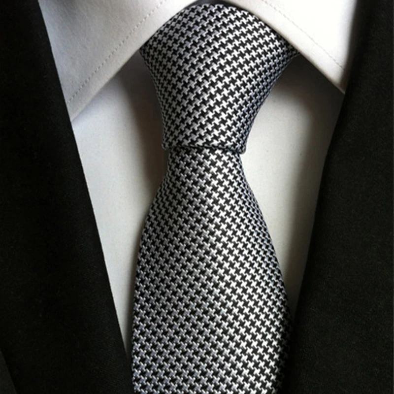 

New Mens Ties Luxury Man Floral Dot Neckties Hombre 8 cm Gravata Printing Grid Tie Classic Business Casual Tie For Men