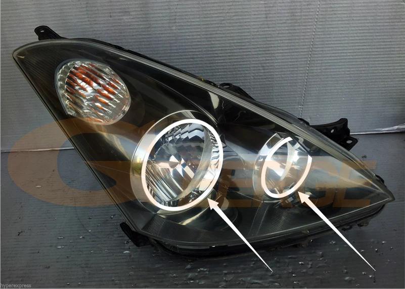 Кольцо с ангельскими глазами CCFL для TOYOTA WISH 2003 2004 2005|kit kits|kit ringskit toyota |