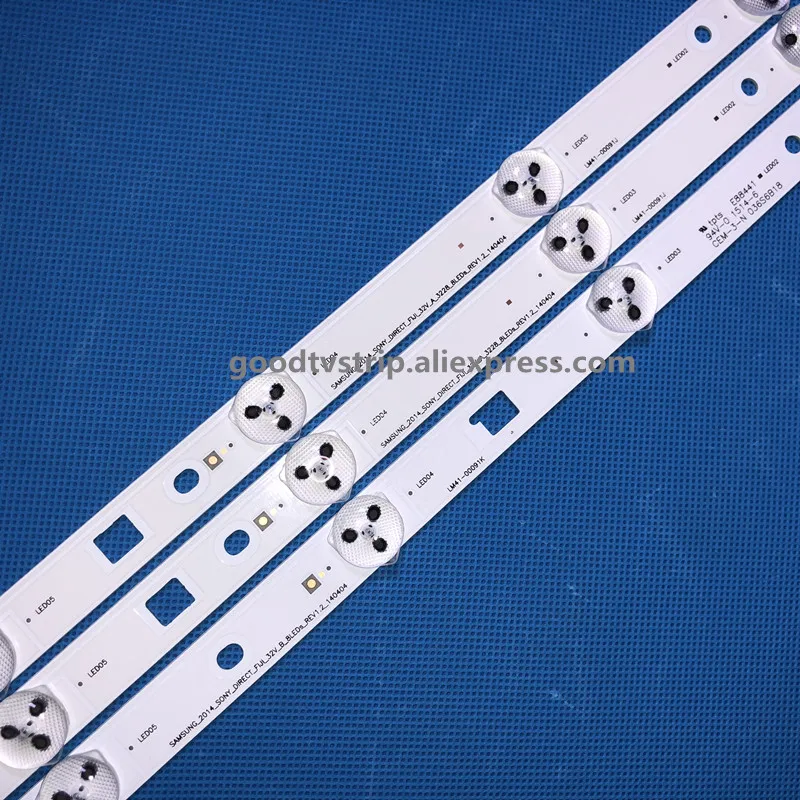 LED backlight strip for So ny 32inch 8led KDL-32RM5B KDL-32R430B 1-889-675-12 for1-889-675-12 IS4S320DNO01 3pcs=1set | Лампы и