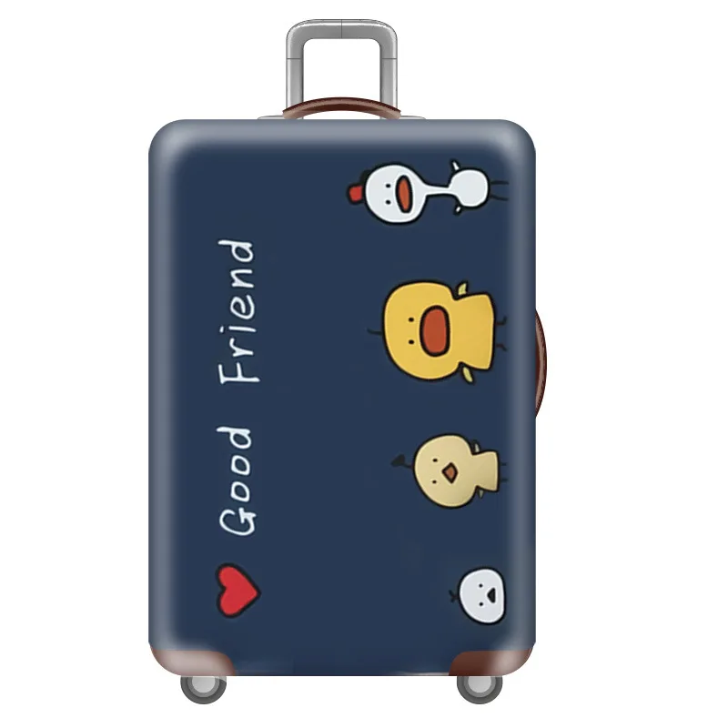 Luggage Box Elastic Protective Cover Travel Accessories For Travel Trolley Dust Cover 18-32 inch Thicken Luggage Protective Cove