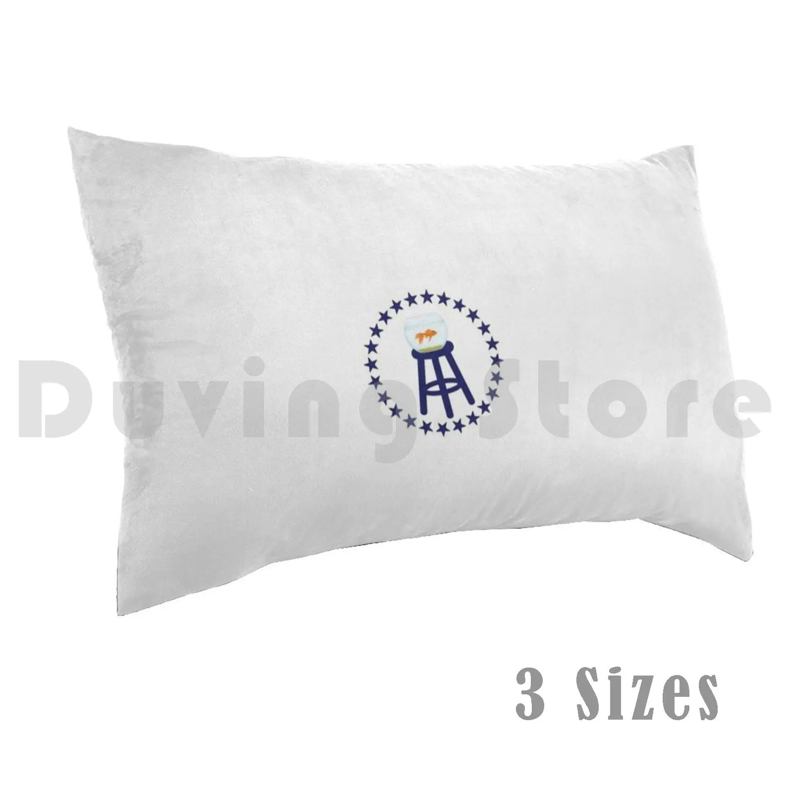 

Чехол с изображением рыбы, папы и подушки, 50x75