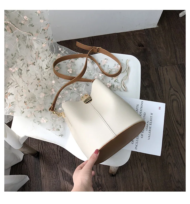 Корейские сумки через плечо для женщин сумка мешок основной Femme женские кожаные сумки через плечо сумка на ремне для женщин