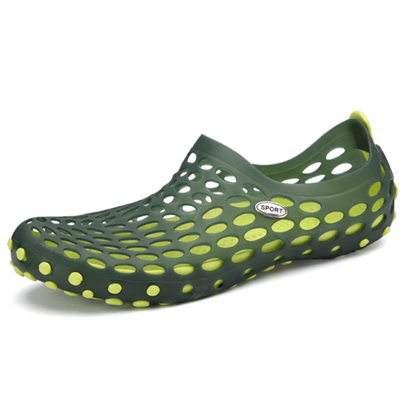 Пляжные шлепанцы Летняя обувь мужские уличные сандалии Мужская Резиновая