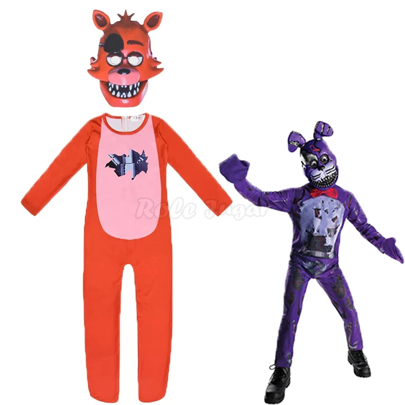 Аниме косплей Хэллоуин костюм для детей мальчиков и девочек ужас боди смешная